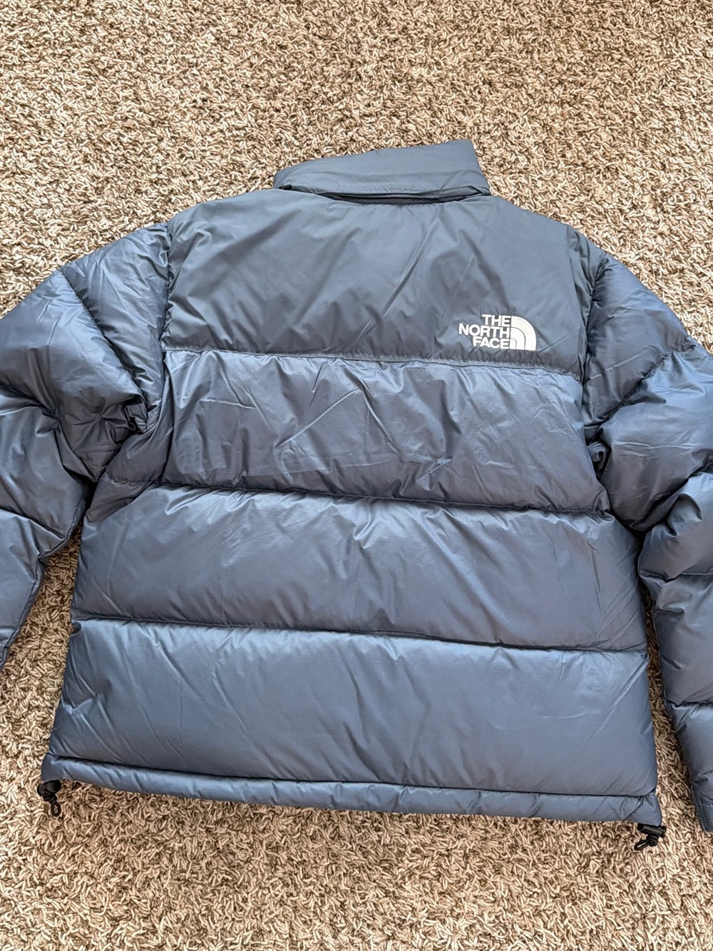 The North Face '96 Retro Nuptse Goose Down Jacket In GRANITE GREY Women's Size L - Picture 6 of 6
